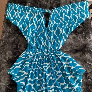 Patterned Bebe Dress